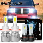 For 2010-2011 Dodge Nitro 4X 6000K Led Headlights Hi/lo Beam Fog Bulbs Kit. Fixed Price $24.84.