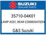 Suzuki Oem Part 35710-04K01 Lamp Assy,rear Combination. Fixed Price $213.38.