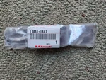 Kawasaki Ninja License Plate Bracket Part Number 11051-1503. Fixed Price $9.00.