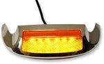 Custom Dynamics Chrome Led/amber Lens Front Fender Tip (gen-ft-aa). Fixed Price $81.79.