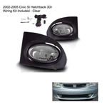Fog Lights Bumper Lamps Clear For 02-05 Honda Civic Si 3DR. Fixed Price $42.98.