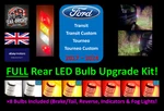 Ford Transit & Tourneo Custom 2017 2024 Rear Led Bulb Kit P21W PY21W P21/5W X8. Fixed Price $80.66.