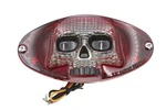 Chrome Cateye Led Tail Lamp Skull Style For Harley-davidson. Fixed Price $67.99.