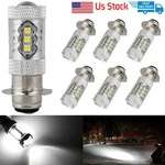 New 6000K H6 Led Motorcycle Moped Atv Headlight Bulb Turn Signal Brake Rear Lamp. Fixed Price $9.65.