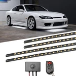 Ledglow White Slimline Car Underglow Neon Accent Lights Underbody Kit. Fixed Price $79.99.