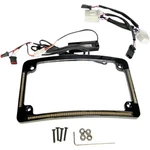 Custom Dynamics TF05-HD-B Radius License Plate Frame Gloss Black. Fixed Price $132.90.