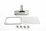 License Plate Frame Bracket Kit Chrome For Harley Davidson By V-twin. Fixed Price $49.14.