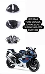 Led Rear Turn Signals Smoke Lens Suzuki Gsx R600, R750, R1000 2005-2007. Fixed Price $30.00.