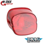 Drag Specialties 2010-0781 Laydown Taillight Lens With No Tag Window- Red. Fixed Price $48.10.