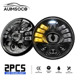 5.75" Led Headlight With Turn Signal For Honda Shadow 600 750 1100 VTX1800C. Fixed Price $69.99.