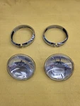 Harley-davidson Passing Lamps With Chrome Bezels P/n 68208-98 Electra Glide. Fixed Price $45.00.