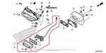New Oem Honda Rear Taillight Lamp Assembly. Fixed Price $59.95.