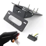 Fender Eliminator License Plate Holder Bracket For 2017-2020 Honda Grom MSX125. Fixed Price $33.10.