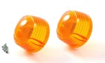 2PCS Amber Suzuki Turn Signal Winker Lenses Tc Rv Fz Ts Gt 35612-12611. Fixed Price $15.00.