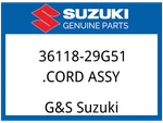 Suzuki Oem Part 36118-29G51 Cord Assy. Fixed Price $20.52.