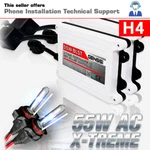 Genssi H4 Hid Kit Headlight Bulbs White Blue Xenon Conversion Ballasts. Fixed Price $47.95.