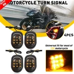 2-4X Motorcycle Flush Mount Led Turn Signal Light Amber Indicator Blinker Lamp. Fixed Price $22.39.