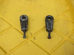 1992 Kawasaki Ninja EX500A Oem Swingarm Chain Tensioners Adjustment Brackets. Fixed Price $27.55.