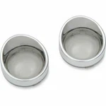 Drag Chrome Smoke Turn Signal Lenses & Visor Harley Sportster Softail. Fixed Price $43.82.