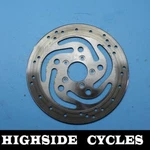 1436 06 Harley-davidson Street Glide Left Front Wheel Rim Brake Rotor Disc. Fixed Price $15.00.