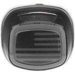 Kuryakyn Tracer Us Flag Led Taillight With License - Smoke 2926. Fixed Price $196.99.