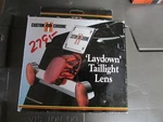 Red Taillight Lens Laydown Design Custom / Fits Most Harley Davidson 1973-1998. Fixed Price $12.99.