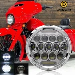 1PC 7" Inch 140W Led Headlight Hi/lo Drl For Harley Davidson Dyna Switchback Fld. Fixed Price $33.99.