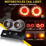 Smoke Led Motorcycle Brake Tail Turn Signal License Plate Integrated Light Atv. Fixed Price $22.99.