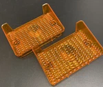 1971-1972 Chevy Nova Light Lens Amber Lh Rh Pair Parking Lamp Set. Fixed Price $24.99.