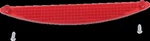 Drag Specialties 2030-0036 Rep Lens Moon Light. Fixed Price $15.77.