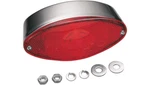 New Drag Specialties DS-270001 Cat Eye Oval Taillight Assembly -red Motorcycle. Fixed Price $37.75.