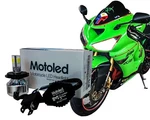 Headlight Kit H4 HB2 9003 Hi/lo Dual Beam Led Bulb 6000K Harley Kawasaki Yamaha. Fixed Price $19.99.