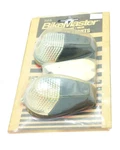 Bikemaster Universal Marker Light Rainbow Lens Amber Bulb Black Shell 26-1387. Fixed Price $24.99.