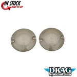 Drag Specialties 2020-0640 Smoke Flat Turn Signal Lenses. Fixed Price $20.28.