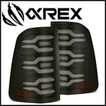Alpharex 640040 Luxx Black/smoke Led Tail Lights Pair Fits 2019-2024 Ram 1500. Fixed Price $595.00.