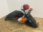 Triumph 16-20 Bonneville T100 T120 Black Oem Rear Taillight Turn Signals Fender. Fixed Price $250.00.
