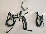 Ledglow 1X7 Splitters And 2FT Extension Cables. Fixed Price $14.99.