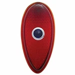 United Pacific Tail Light Lens W/ Blue Dot 1938-39 Ford Passenger Car-. Fixed Price $24.95.