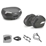 Givi E46NT2 Top Case Kit With WL900B Panniers For Honda Nc 750 2016-2020. Fixed Price $819.20.