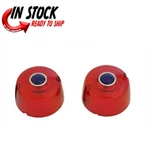 V-twin Turn Signal Lens Set Red With Blue Dot For Harley Davidson. Fixed Price $15.36.
