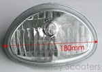 Head Light With 3 Wires For Peace Sports TPGS-811 50CC, Retro Scooter. Fixed Price $52.94.