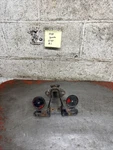 1980 Yamaha Mini Enduro Tail Light Bracket Reflectors. Fixed Price $39.95.