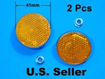 Pair 1970-1973 Yamaha XS1B XS2 Reflectors 1971 Outer Front Fork Cover Lower. Fixed Price $14.85.