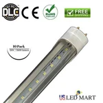 10PK / 25PK - T8 Led Tube 4FT 48",18W,6500K (daylight), 1800 Lumens, Dlc. Fixed Price $275.00.