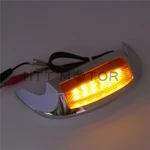 Front Led Fender Tip Light Oranged Lens For Harley Street Glide Flhx 14-16 17. Fixed Price $9.99.