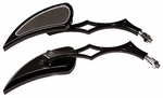 Gsxr 600 750 1000 Hayabusa 1300 1340 Billet Black Mirrors Block Offs Set Di. Fixed Price $147.20.