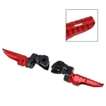 Front Footrests Pegs Fit For Indian FTR1200 2019-2025 Red. Fixed Price $34.99.