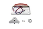 Harley Chrome Led Slice Style Tail Lamp Assembly Fits 0- Custom,. Fixed Price $149.03.