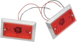 Chris Products Dual Filament Marker Lights With Red Lens (0814R-2). Fixed Price $31.28.