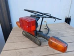 1995 96 Yamaha Tail Light Jog Artistic 50CC Bracket Turn Signals Oem. Fixed Price $145.00.
